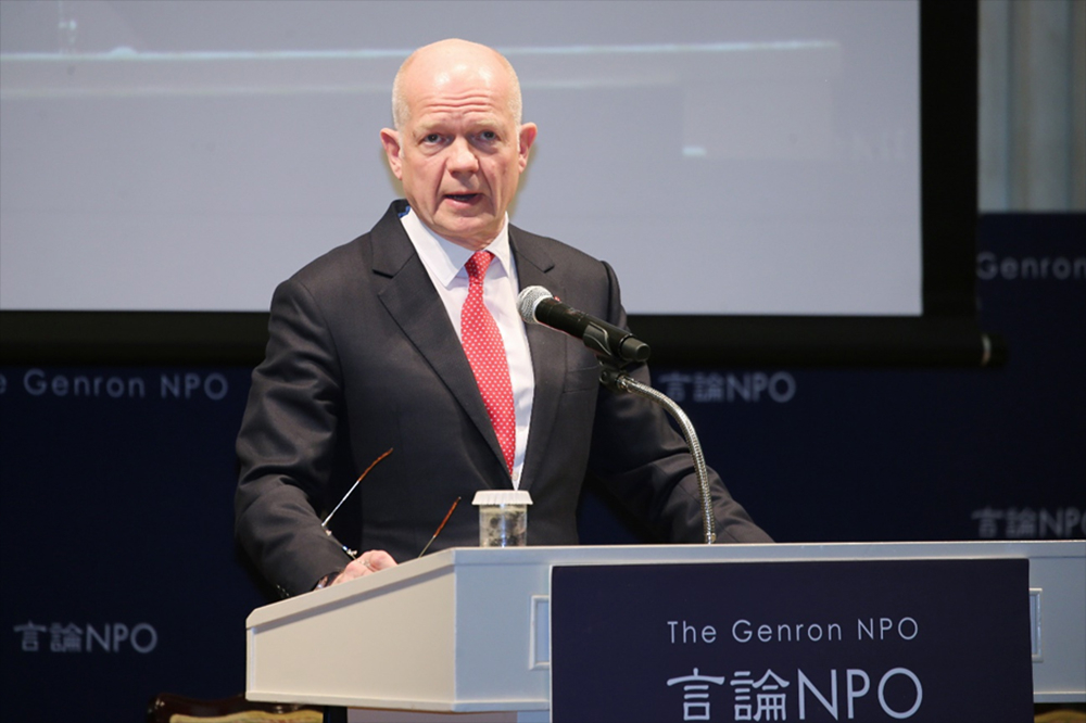 基調講演 / ウィリアム・ヘイグ （イギリス元外務大臣）