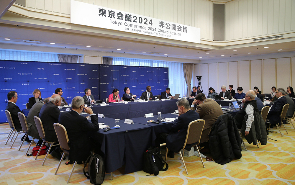 非公開会議１
分断が加速する世界の複合的な危機に、世界はどう対応するか