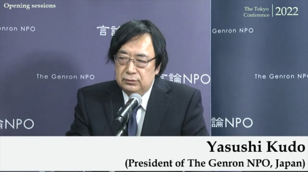 主催者挨拶 / 工藤泰志（言論ＮＰＯ代表）
瀕死の国際秩序を立て直す努力が問われている